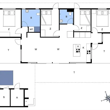 30411-odder-saksild-strandfaelled-11 別荘